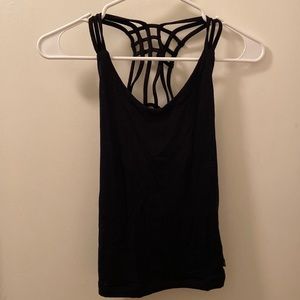 Black tank top